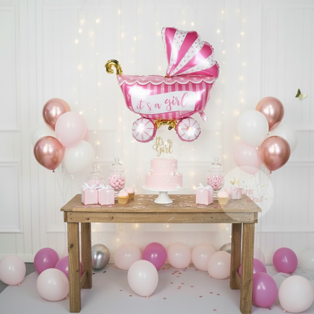 PEMBE PUSET FOLYO BALON