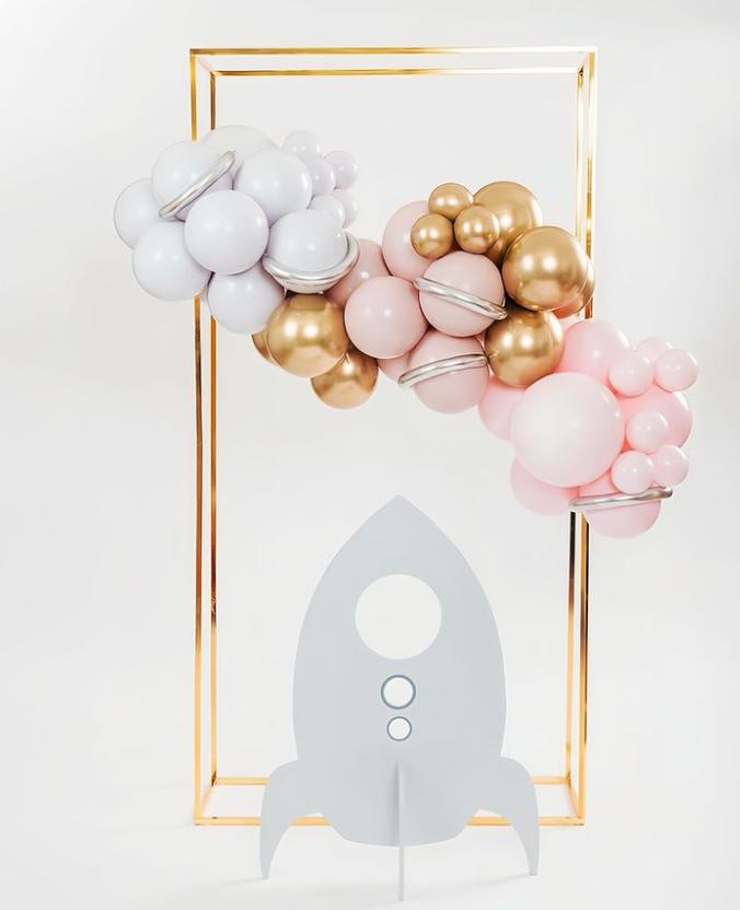 Pınk Mini Balon Zinciri 