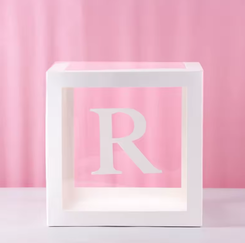 R Beyaz Balon Kutusu 