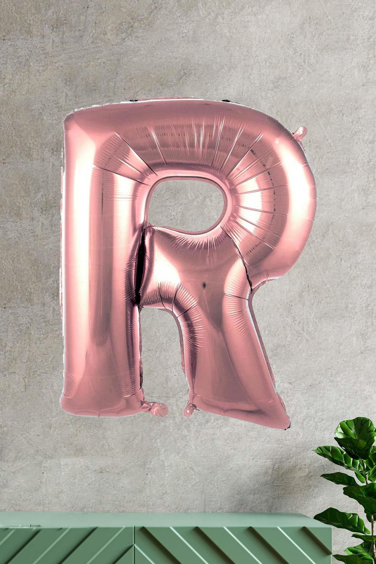 R ROSE GOLD HARF BALON (100 cm)