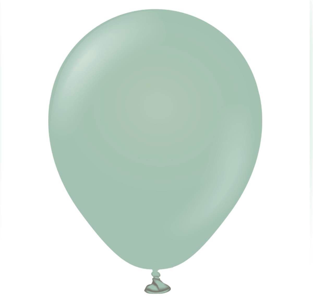 Retro Balon Kış Yeşili (10 ADET)