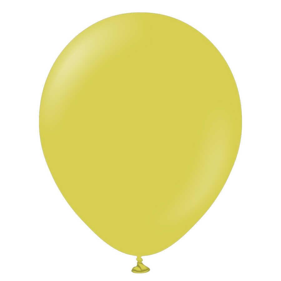 Retro Balon Zeytin Yeşili (10 ADET)