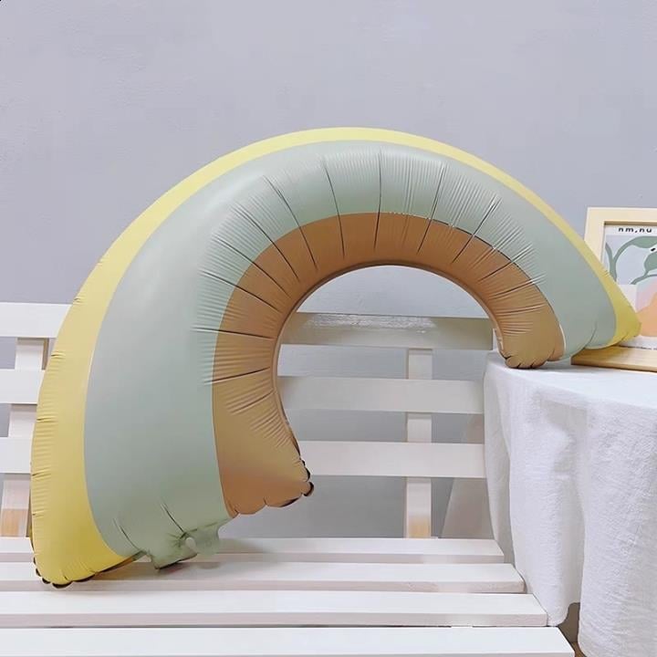 Retro Gökkuşağı Folyo Balon