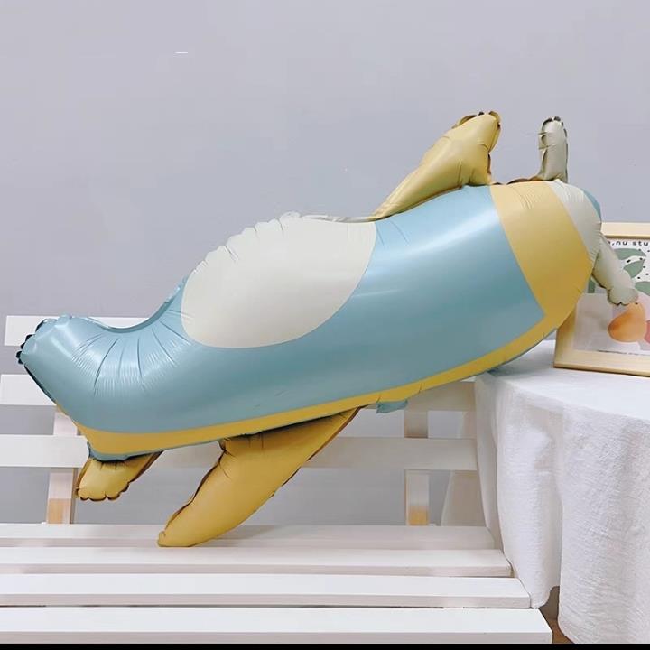 Retro Uçak Folyo Balon