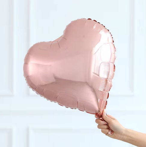 ROSE GOLD KALP FOLYO BALON (45 cm)