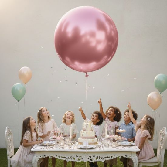 ROSE GOLD KROM  JUMBO BALON (18 İNÇ)
