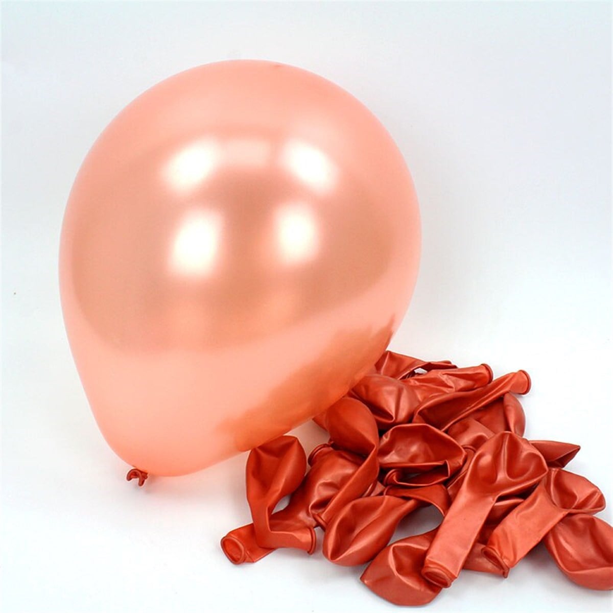 ROSE GOLD METALİK BALON (10 adet)