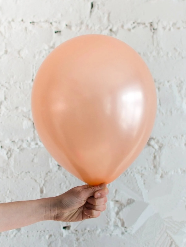 ROSE GOLD METALİK BALON (10 Adet)