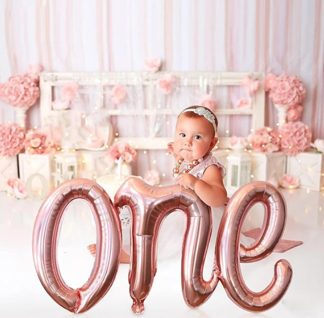ROSE GOLD ONE FOLYO BALON