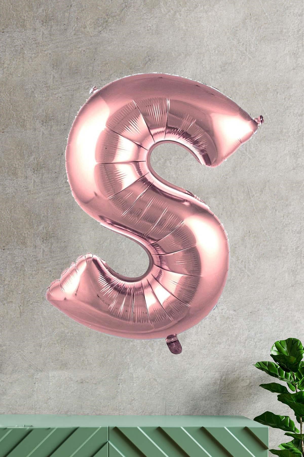S ROSE GOLD HARF BALON (100 cm)