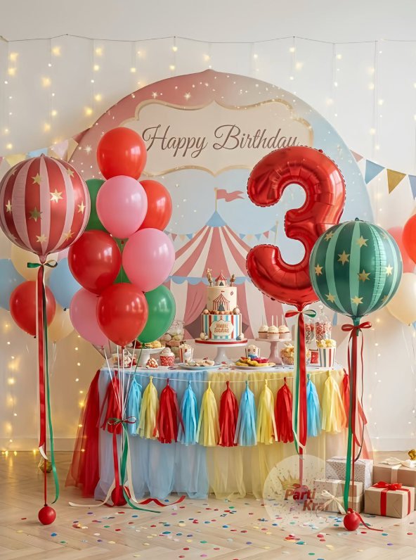 Sirk Temalı Balon Konsepti