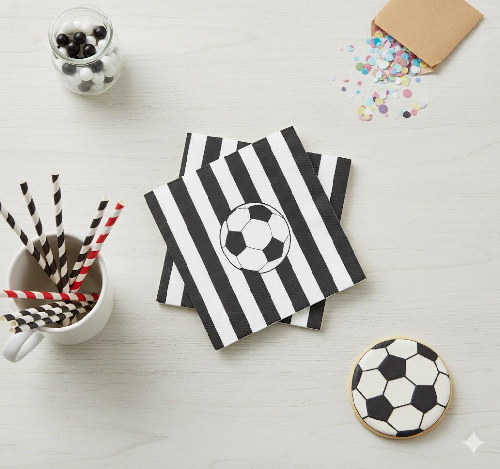 SİYAH BEYAZ PEÇETE (16 ADET )