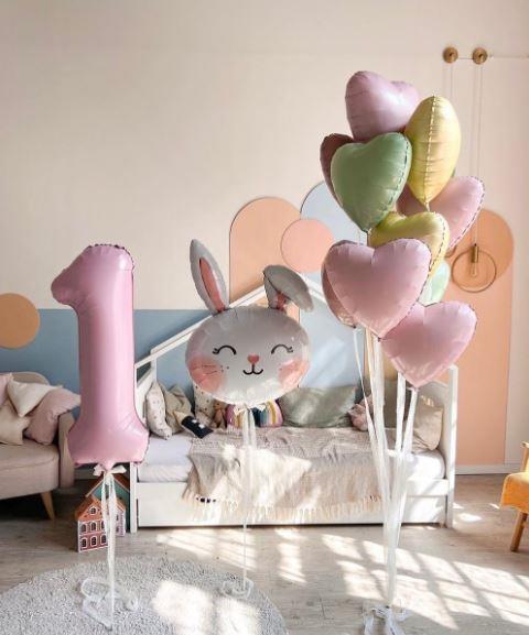Tavşan Folyo Balon Demeti