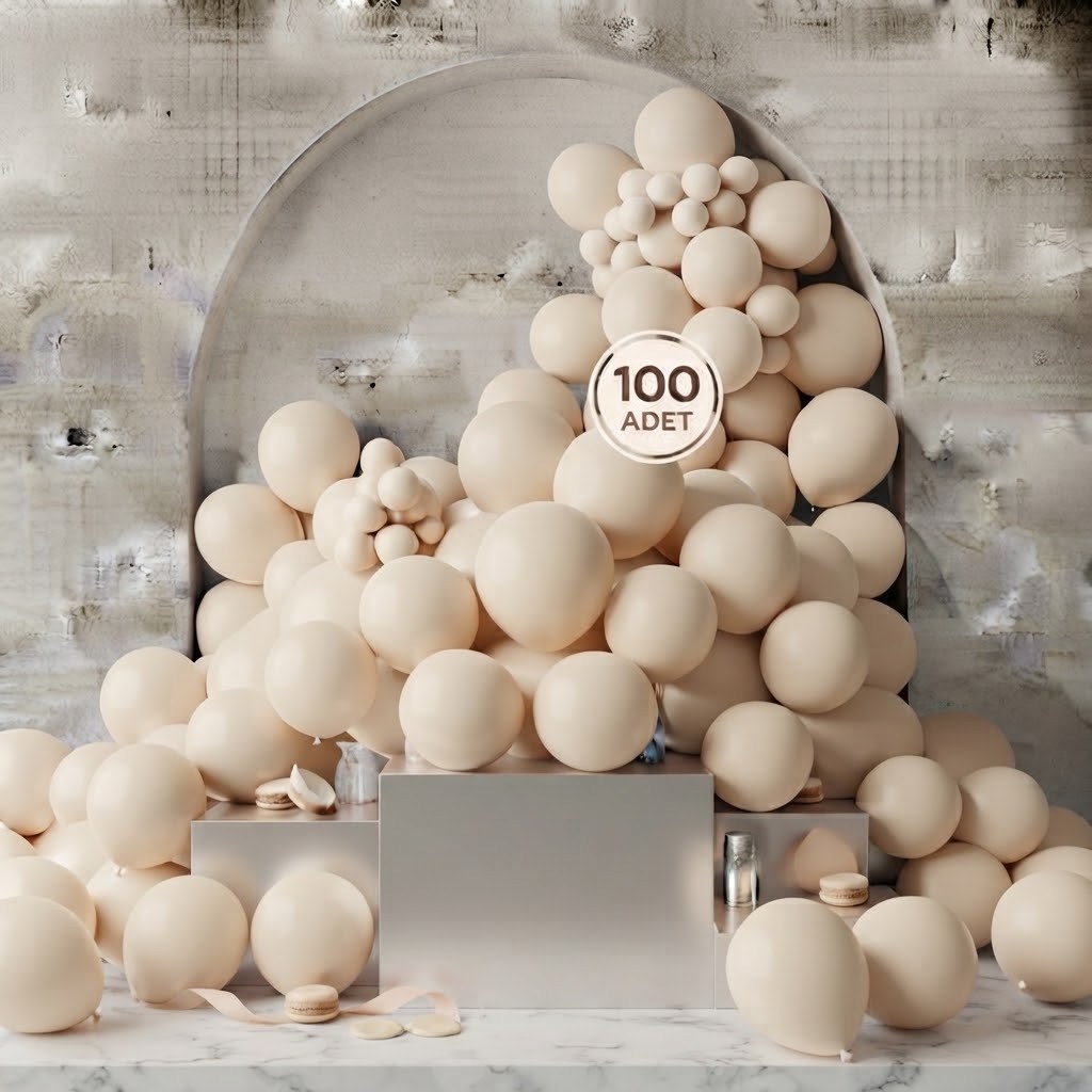 Ten Pastel Balon (100 adet)