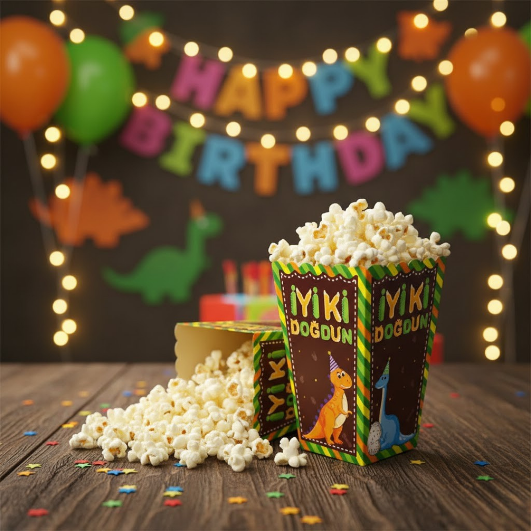 Uzay Temalı Mısır Kutusu (8 adet)