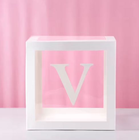 V Beyaz Balon Kutusu