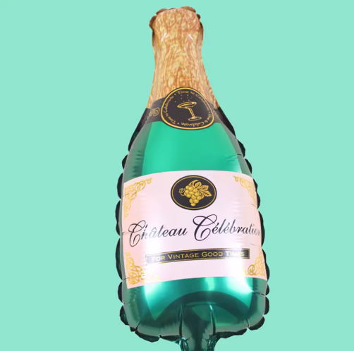 YEŞİL ŞAMPANYA BALON