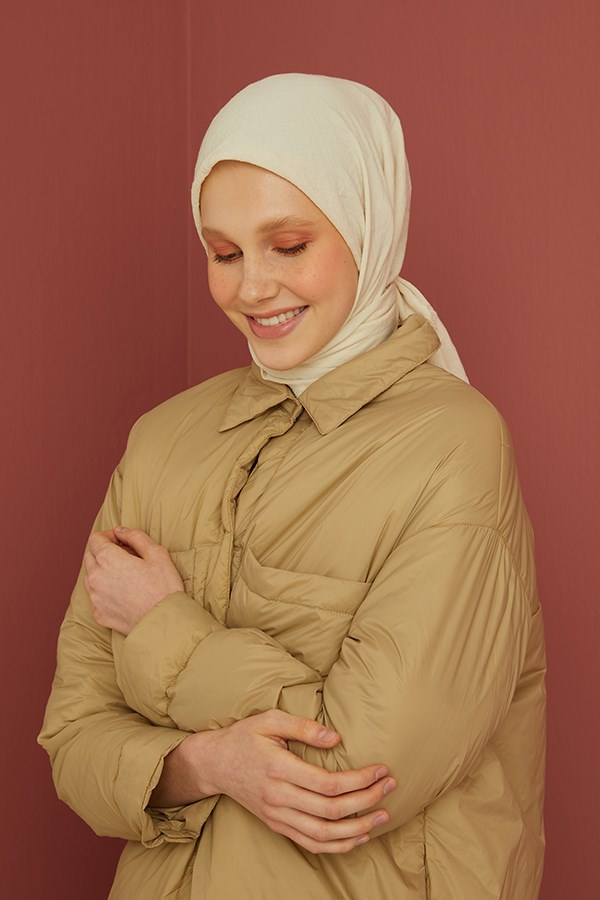 Vera Eşarp - Krem