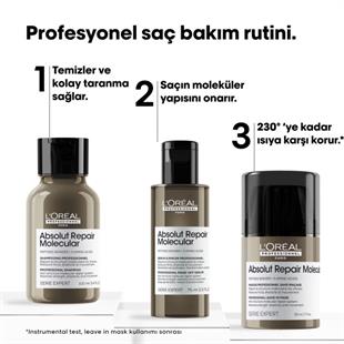 LOreal Professionnel Absolut Repair Molecular Mini Trio Set
