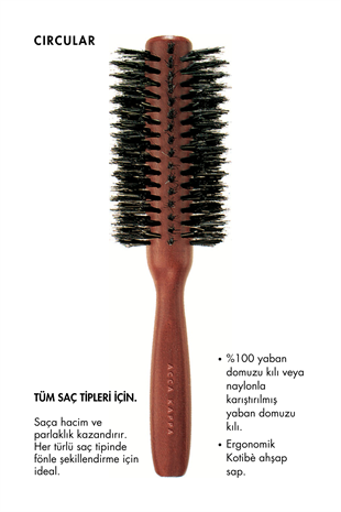 Acca Kappa Circular Hairbrush 59mm