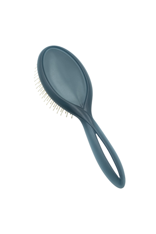 Acca Kappa Infinito Brush Long Pom Pins - Prussian Blue