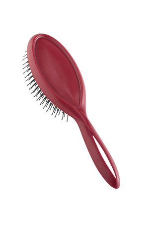Acca Kappa Infinito Brush Long Pom Pins - Red