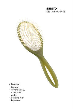 Acca Kappa Infinito Brush Long Pom Pins - Forest Green