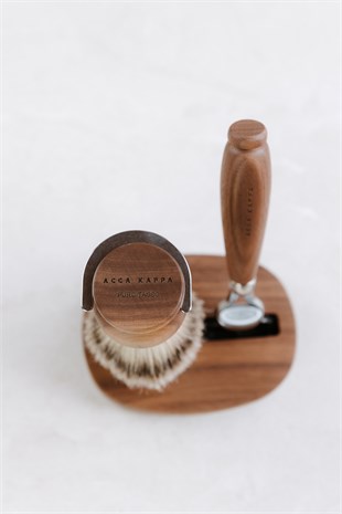 Acca Kappa Zebrawood Shaving Set N.610