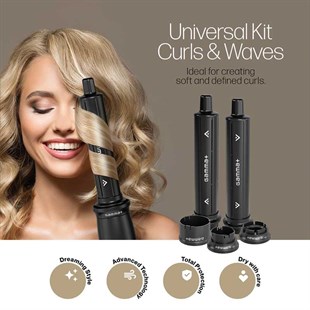 Gamma Piu Universal Curls & Waves Kit