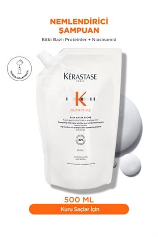 Kerastase Nutritive Bain Satin Riche 500ml Refill
