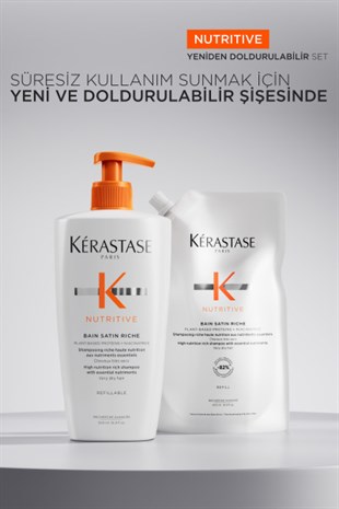 Kerastase Nutritive Bain Satin Riche 500ml Refill