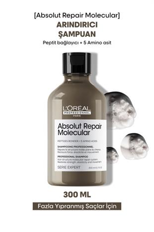 LOreal Professionnel Absolut Repair Molecular Shampoo 300ml