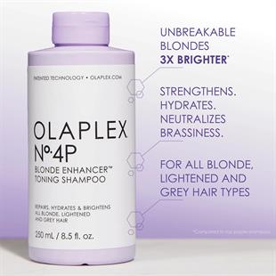 Olaplex Nº.4P Blonde Enhancer Toning Shampoo 1000ml