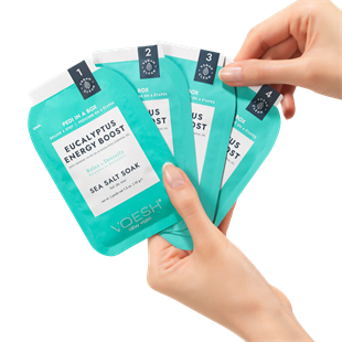 Voesh Pedi In A Box Deluxe Eucalyptus Energy Boost