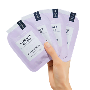 Voesh Pedi In A Box Deluxe Lavander Relieve