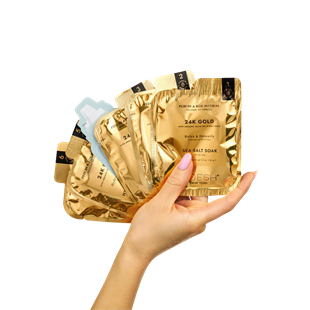 Voesh Pedi in a Box Imperial 6 Step 24K Gold