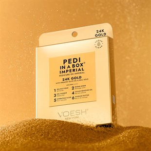 Voesh Pedi in a Box Imperial 6 Step 24K Gold