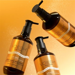 Voesh Vegan Hand & Body Crème 24K Gold 829ml