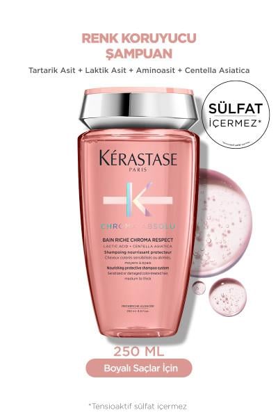 Kerastase Chroma Absolu Bain Riche 250ml - Renk Koruyucu Şampuan