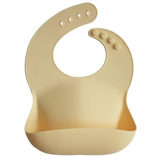 Mushie Silicone Bib Sunshine - Mushie Silikon Önlük Günışığı