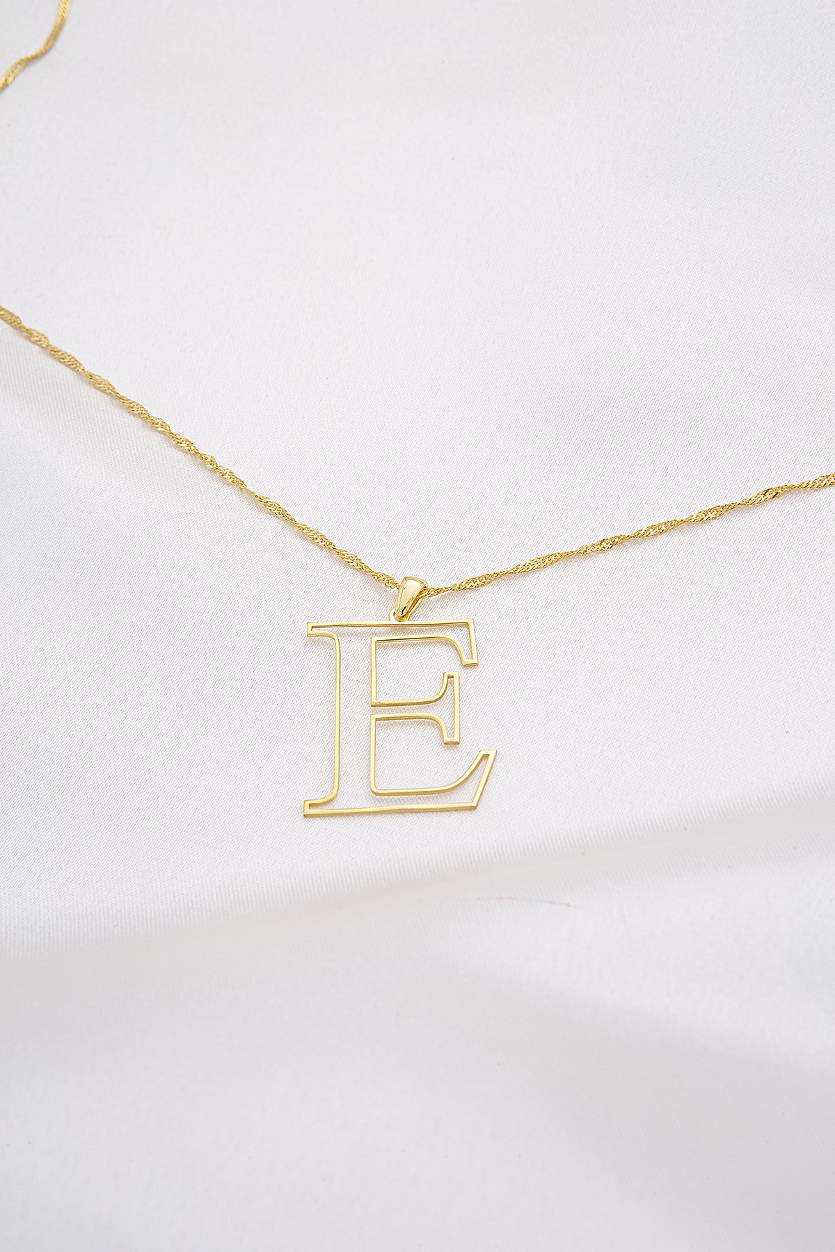 925 Sterling Silver Letter Necklace