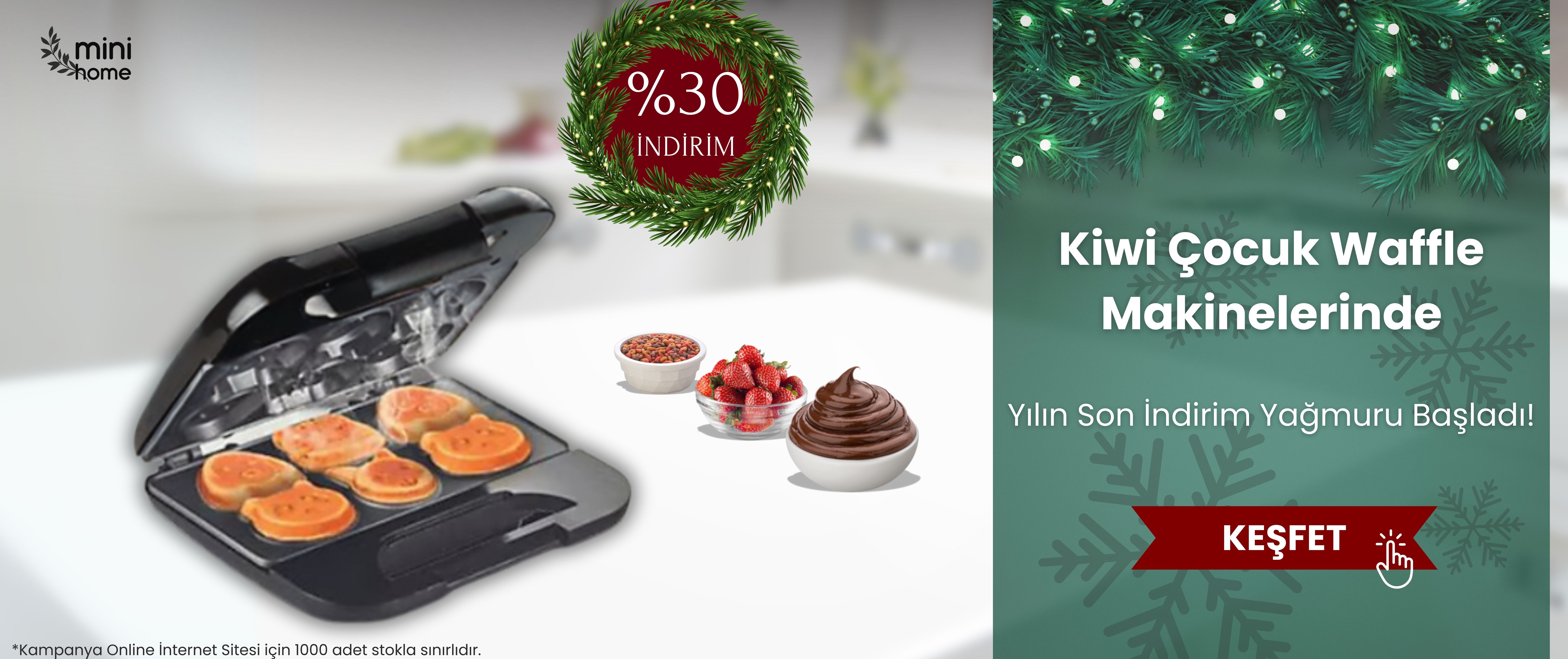 Kiwi Çocuk Waffle Kampanyası