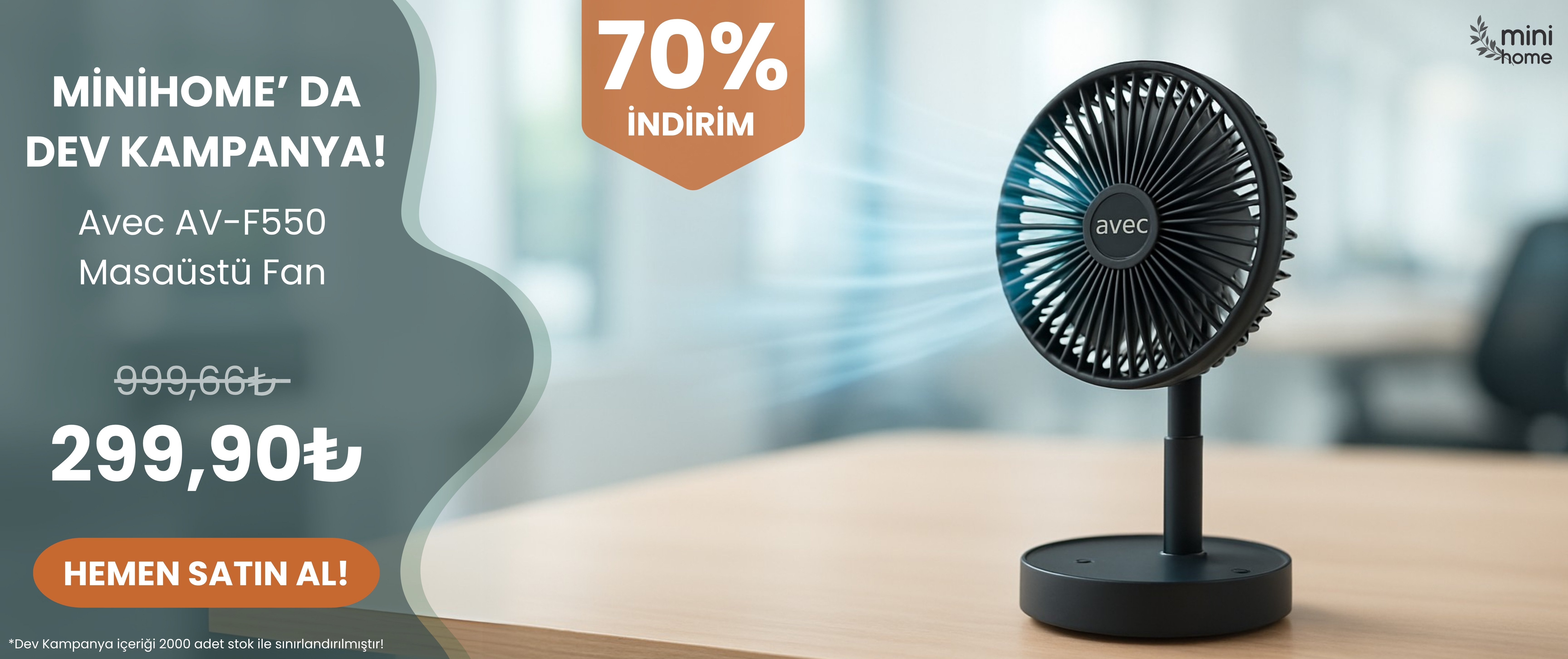 VANTİLATÖR İNDİRİMLERİ