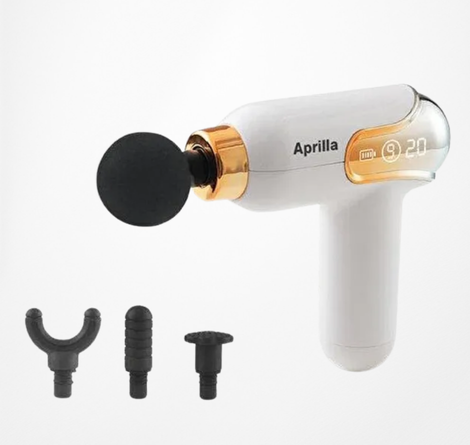Aprilla AFM-2892 4 Başlıklı Şarjlı Sporcu Masaj Aleti 