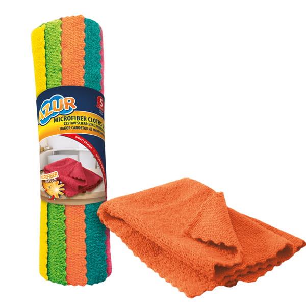 York Azur Mikrofiber Temizlik Bezi 5 Adet 026190 