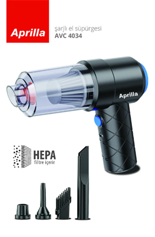 Aprilla Avc-4034 Şarjlı Araç Tipi El Süpürgesi