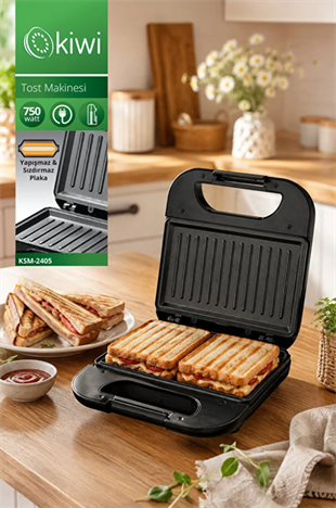Kiwi KSM-2405 Mini Tost Makinesi