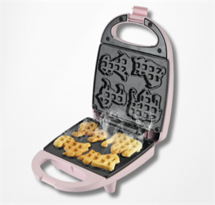 Kiwi KSM-2407K Çocuk Waffle Makinesi Pembe