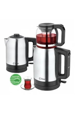 Kiwi KTM-2910 Paslanmaz Çelik Elektronik Çay Makinesi