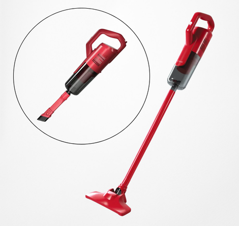 Kiwi KVC-4109 Dikey Elektrikli Süpürge Kırmızı